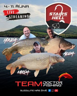 Už za 14 dní 🎣 @stairs2hell ! Jsme připraveni na výzvu – držte nám palce! 💪🐟 #Stairs2Hell #doctorfishing #stairs2hell2025...